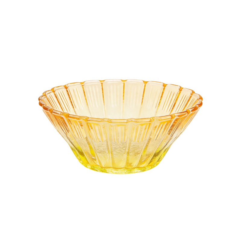 Skleněná miska na salát Gradient Petal pro domácí použití